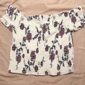 Kendall and Kylie off the shoulder top